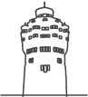 Mönchengladbach water tower, symbol for the Mönchengladbach office